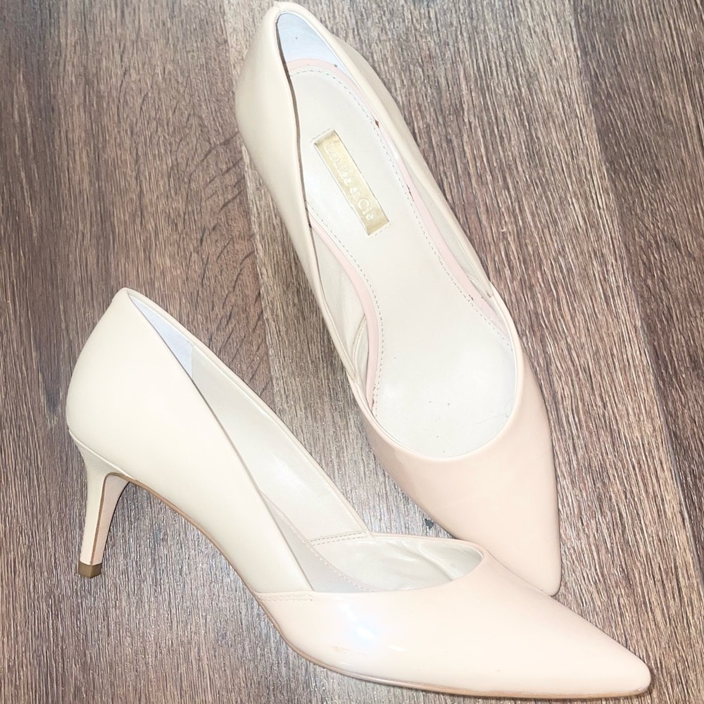 Louise et Cie Jordyna Nude Heels Size 7.5
